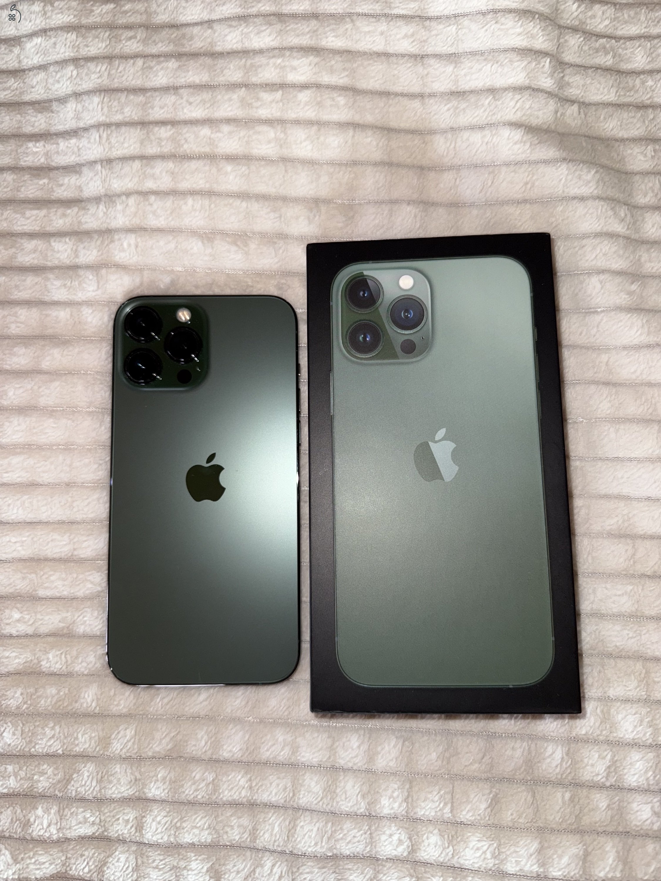 iPhone 13 Pro Max 128 GB - Alpine Green - Szép állapot
