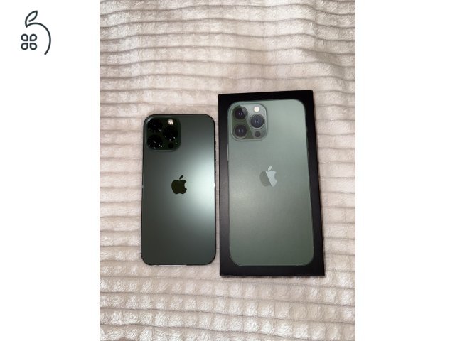 iPhone 13 Pro Max 128 GB - Alpine Green - Szép állapot