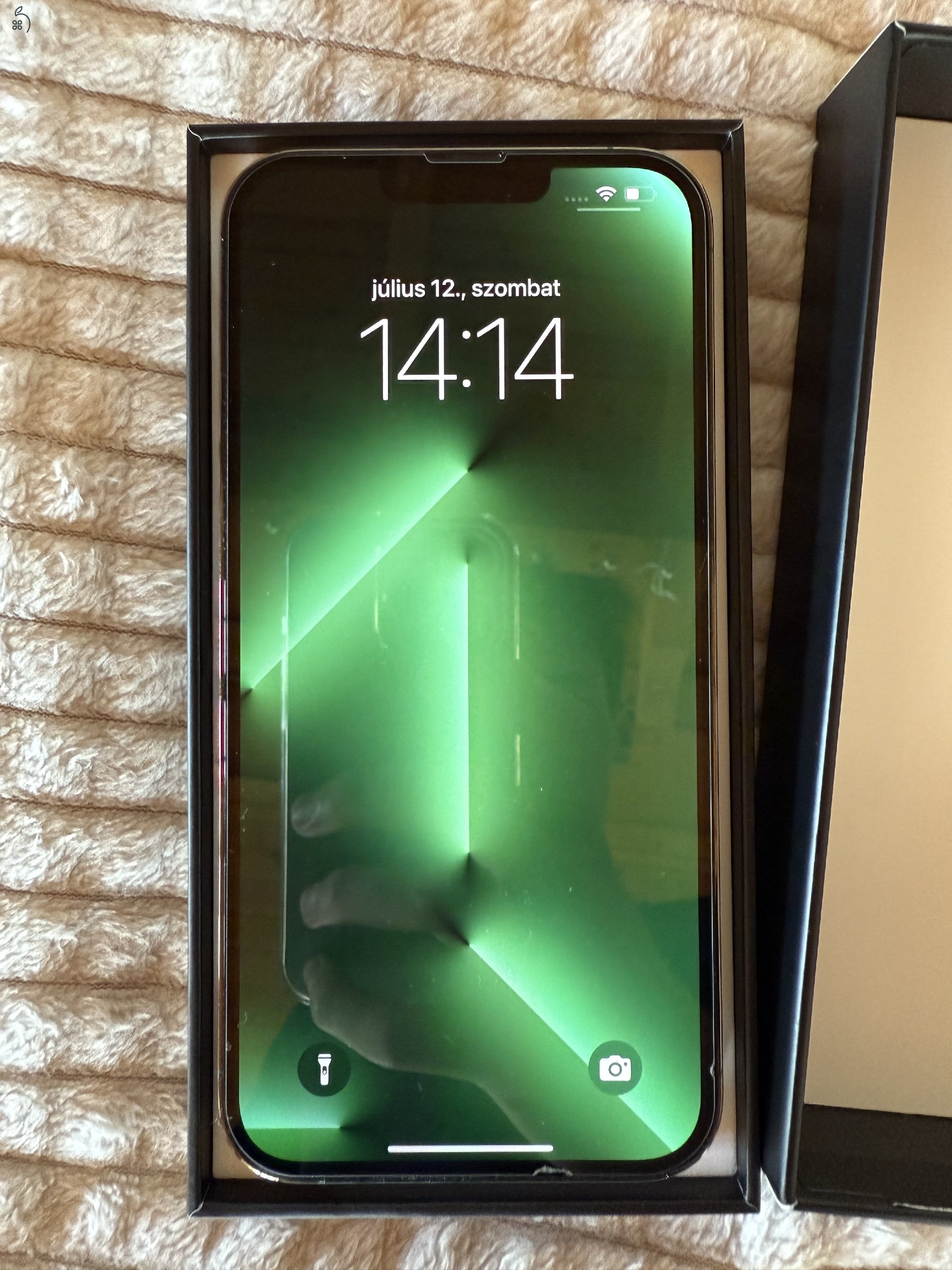 iPhone 13 Pro Max 128 GB - Alpine Green - Szép állapot