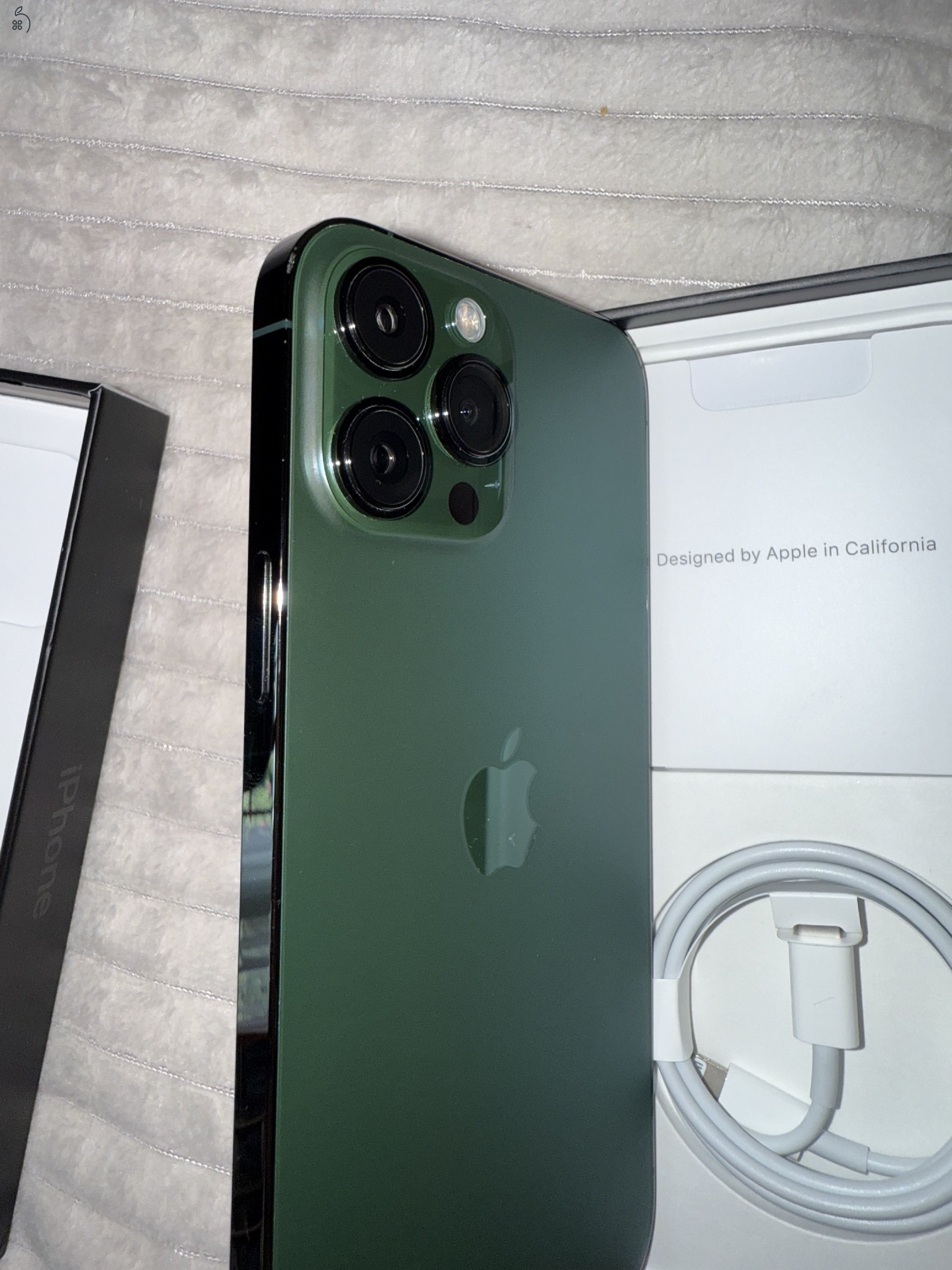iPhone 13 Pro Max 128 GB - Alpine Green - Szép állapot