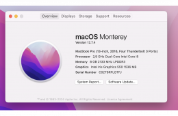 MacBook Pro - Touchbar - 8GB - i5 - 256SSD