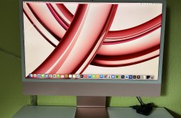 Apple iMac 24 M3 8GB/256GB Pink Magyar Billentyűzet