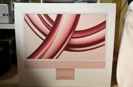 Apple iMac 24 M3 8GB/256GB Pink Magyar Billentyűzet