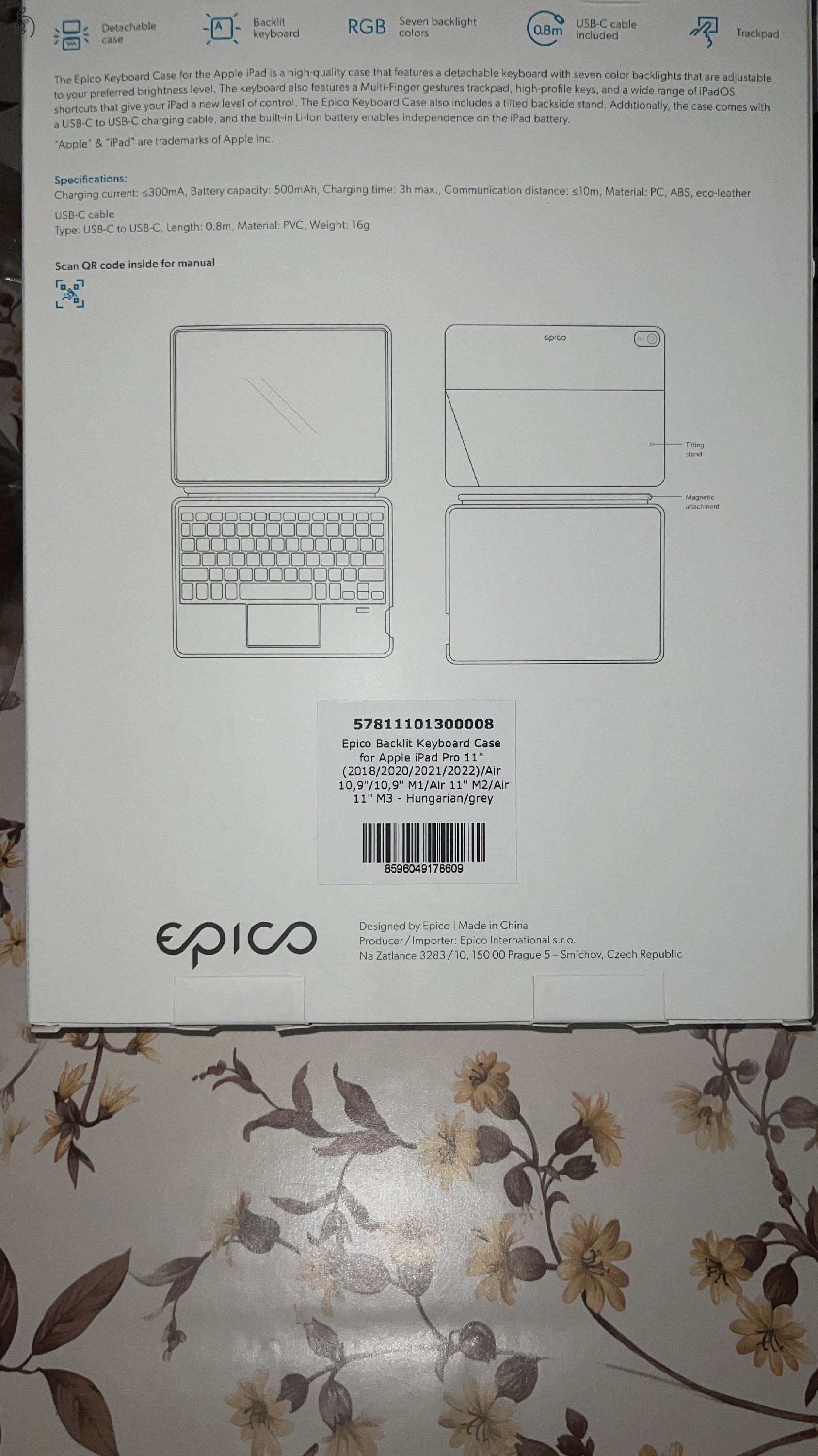 2 hónapos epico tok billentyűzettel