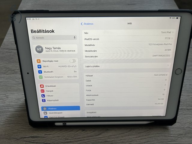 iPad Pro 10.5 64 GB Silver
