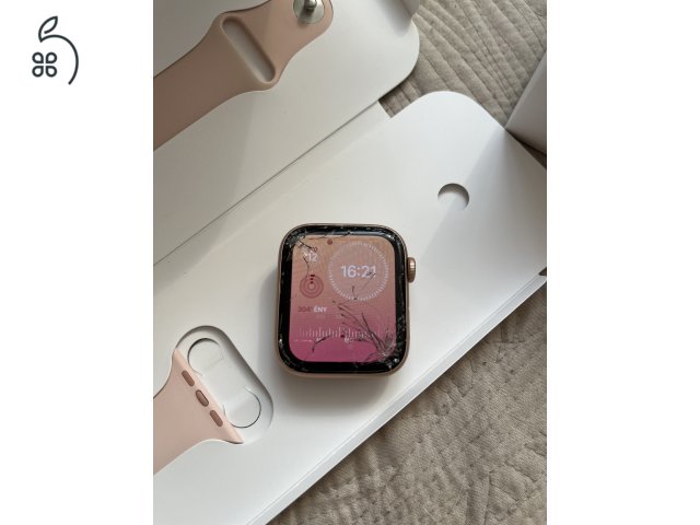 Apple Watch Series 5 – 44 mm  | TÖRÖTT KIJELZŐVEL