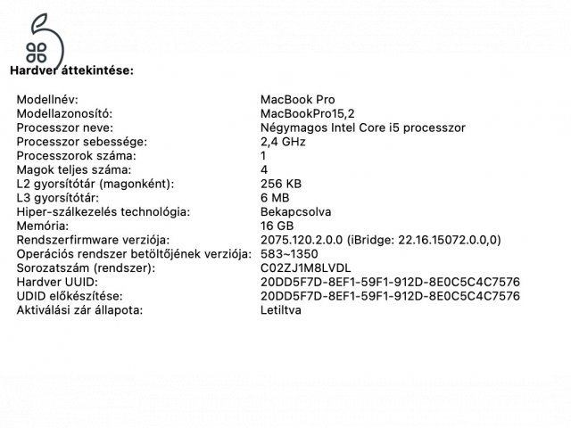 MacBook Pro 2020 13