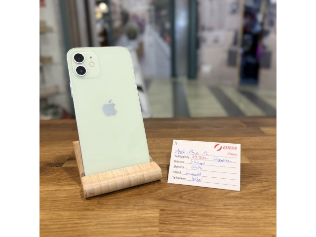 38. Apple iPhone 12 - Zöld - 64 GB - Használt