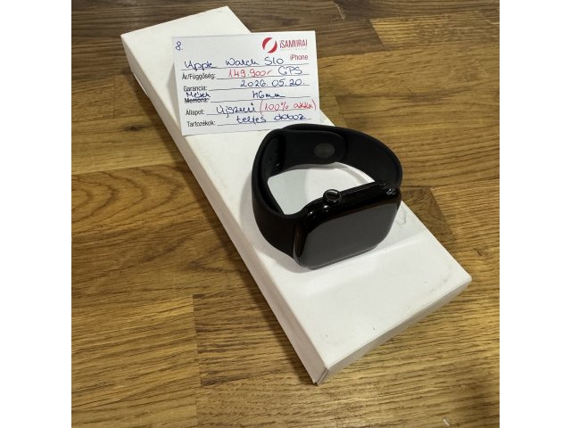 8. Apple Watch Series 10 - GPS - 46 mm - APPLE GAR - 100% AKKU