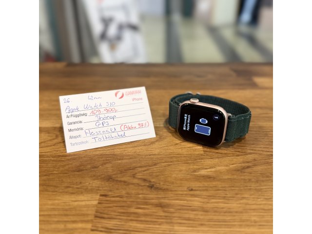 Apple Watch Series 10 - GPS - 42 mm - Rosegold - Akku 97% (26.)