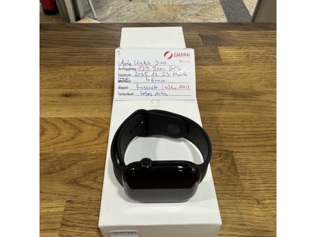 9. Apple Watch Series 10 - GPS - 46 mm - APPLE GAR - 100% AKKU