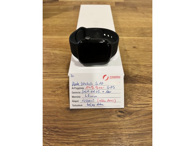 30. Apple Watch Series 10 - GPS - 46 mm - APPLE GAR - 100% AKKU