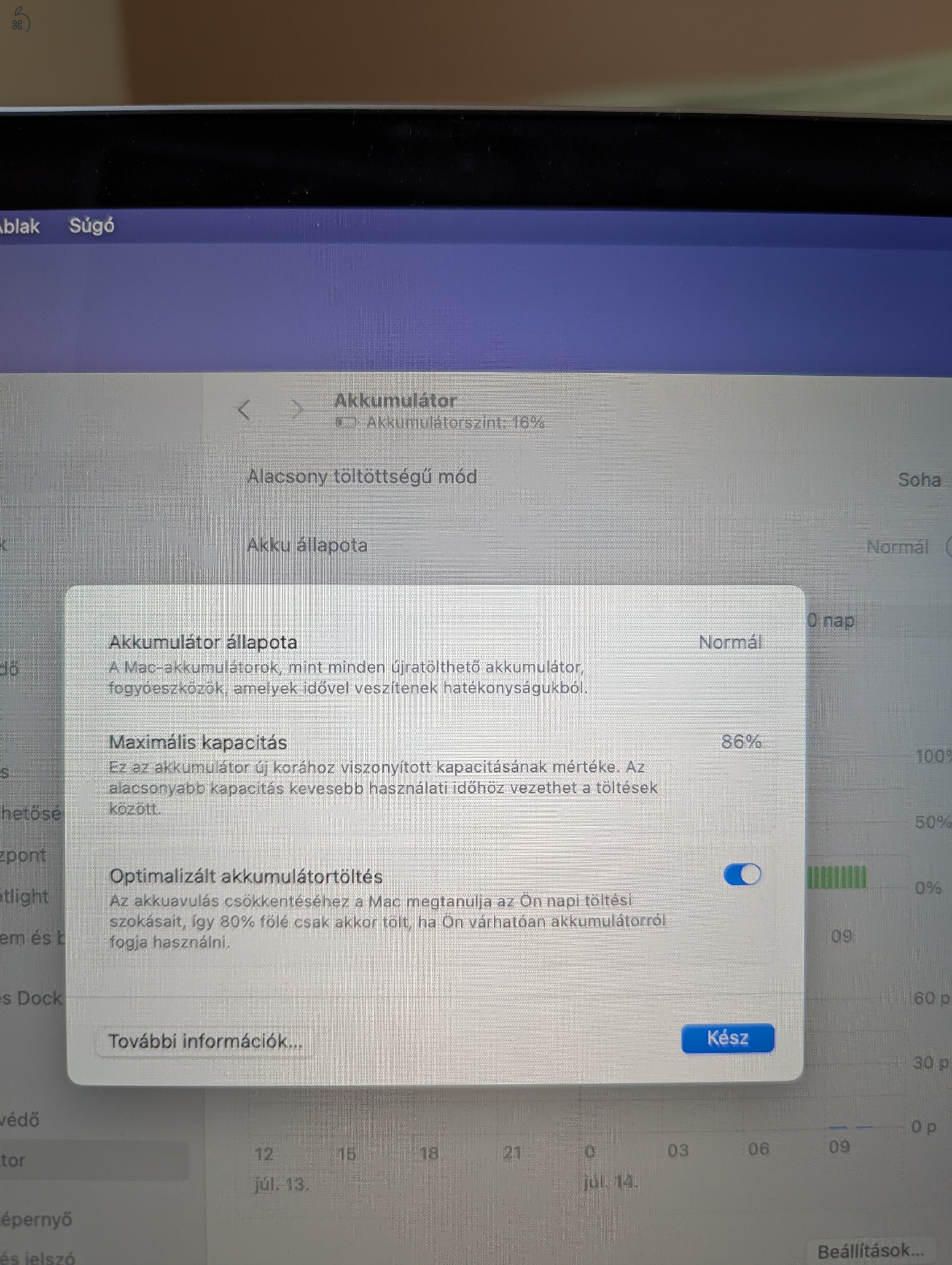 MacBook Pro M1 megkímélt állapot
