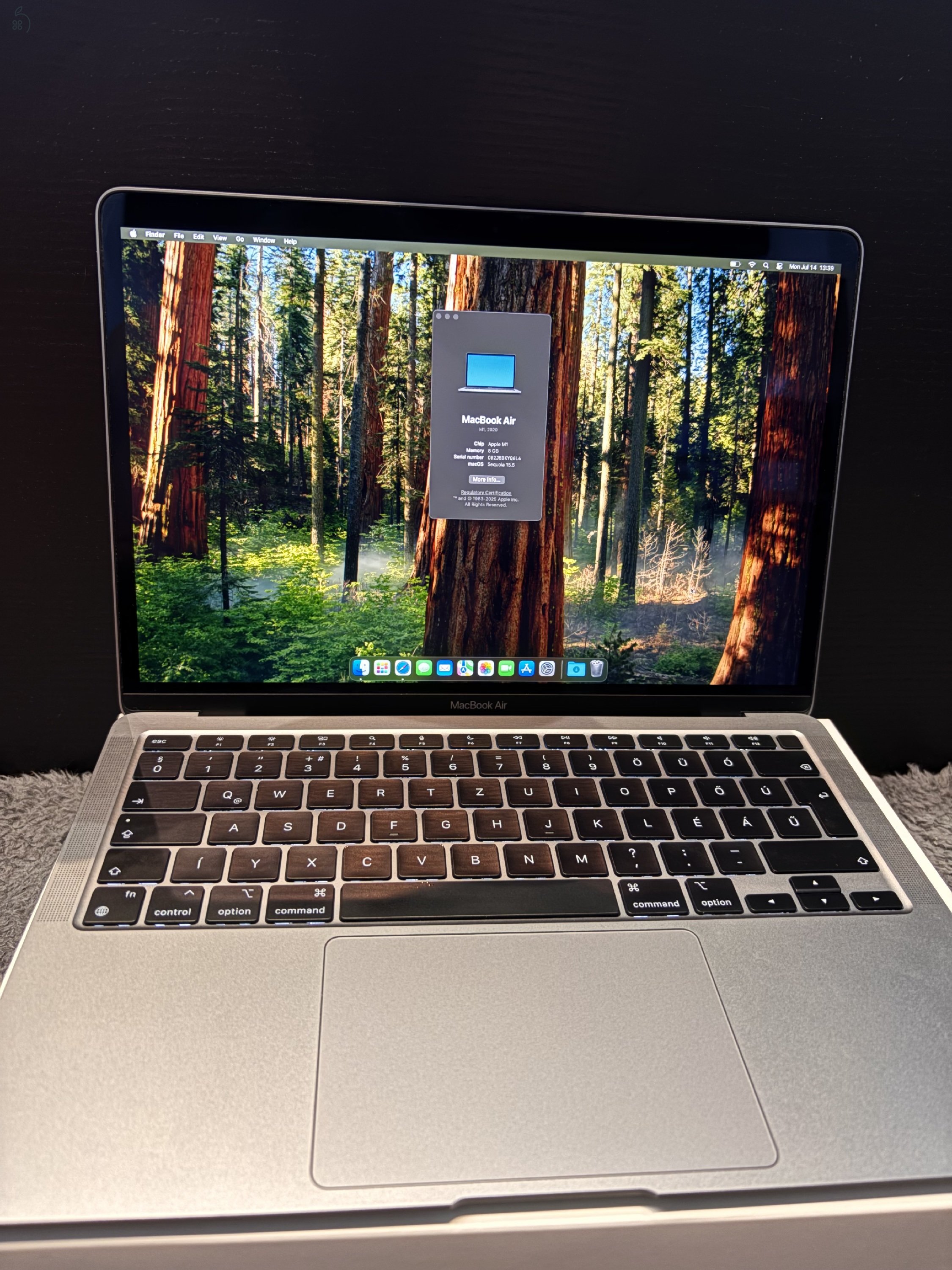 Macbook Air 2020 13 M1 256GB
