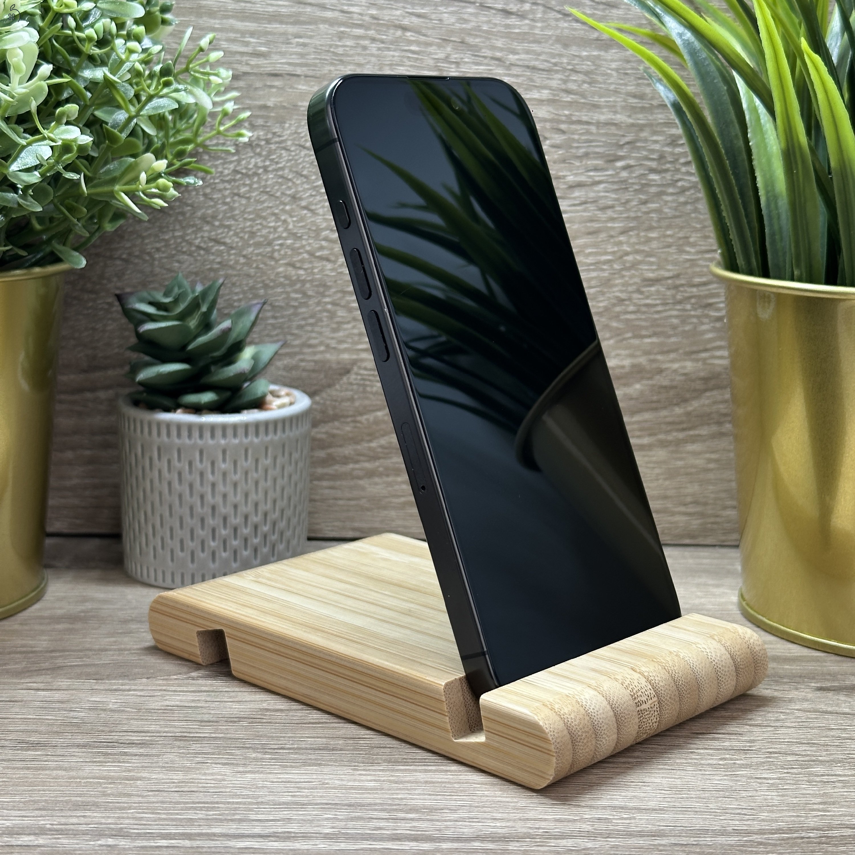  iPhone 15 Pro 128GB Fekete, Független - Garancia, Számla 