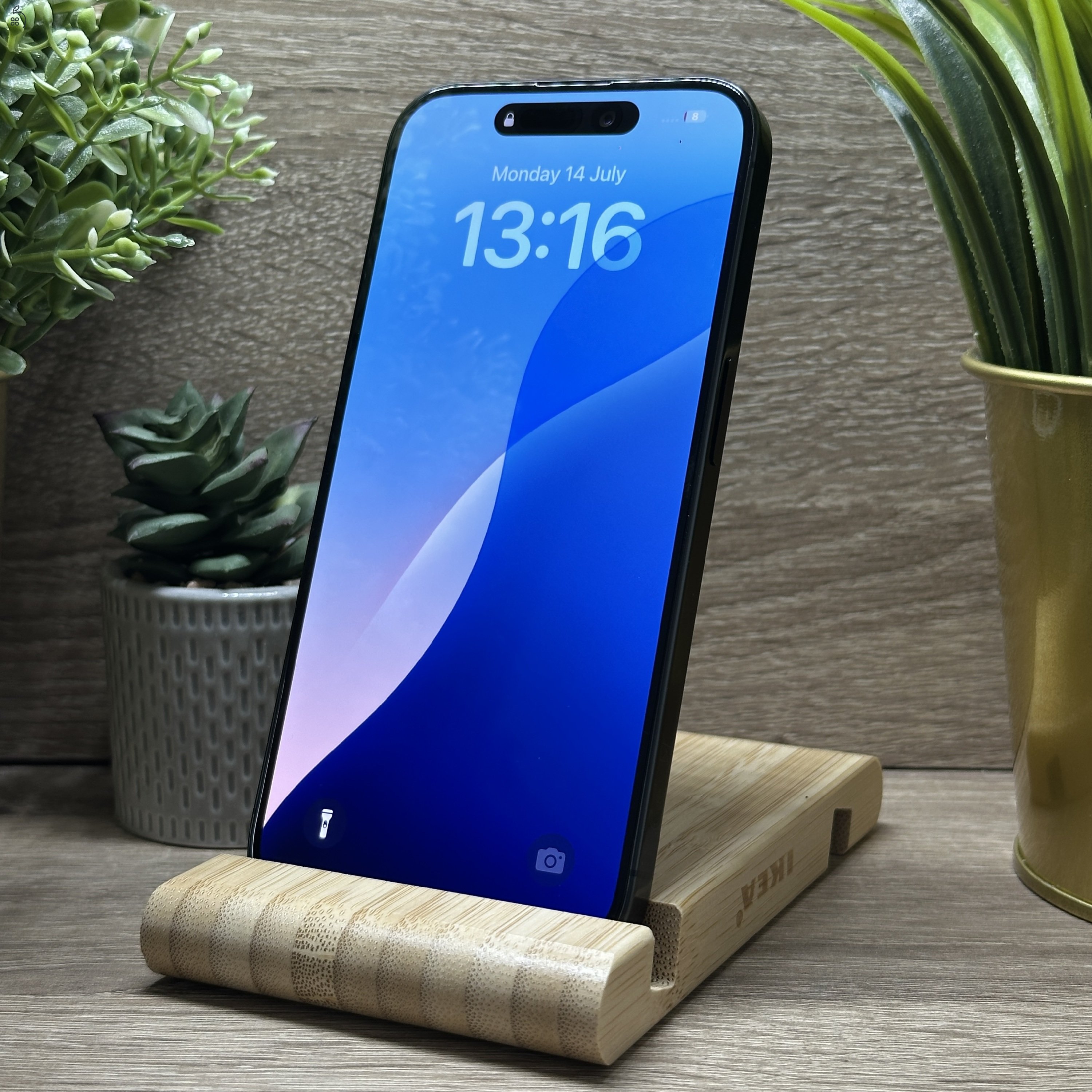  iPhone 15 Pro 128GB Fekete, Független - Garancia, Számla 