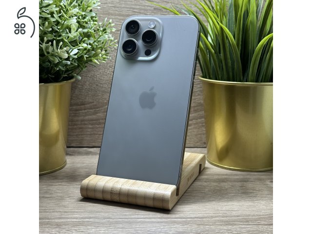  iPhone 16 Pro Max 512GB Szürke, Független - Garancia, Számla 