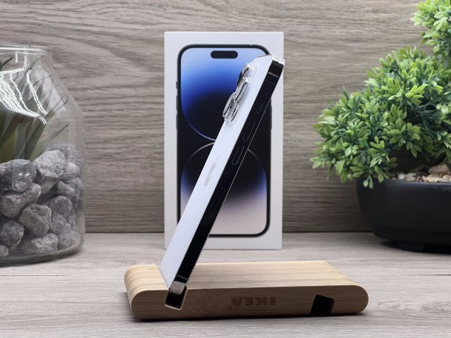 Hibátlan iPhone 14 Pro Silver 128GB 2 ÉV Garanciával Számlával