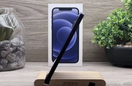 iPhone 12 Black 64GB 2 ÉV Garanciával Számlával Aksi 100%