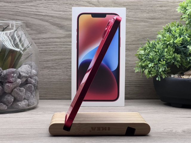 Hibátlan iPhone 14 Plus Red 128GB 2 ÉV Garanciával Számlával