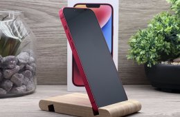 Hibátlan iPhone 14 Plus Red 128GB 2 ÉV Garanciával Számlával