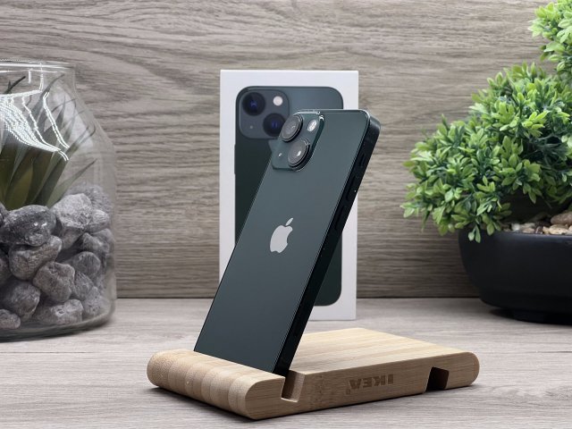 iPhone 13 Mini Green 128GB 2 ÉV Garanciával Számlával Aksi 93%