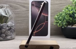 Hibátlan iPhone 16 Pro Max Desert Titanium 256GB 2 ÉV Garanciával Számlával Aksi 100%
