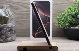 Hibátlan iPhone 16 Pro Max Desert Titanium 256GB 2 ÉV Garanciával Számlával Aksi 100%