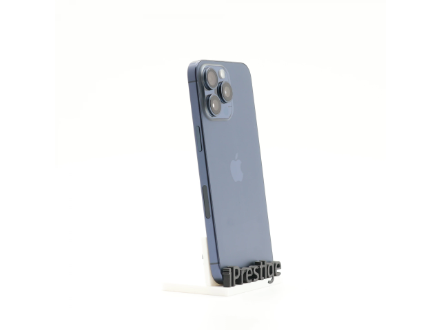 + Ajándékkal és 1 év garanciával! Felújított iPhone 15 Pro Max 256 GB Blue Titanium