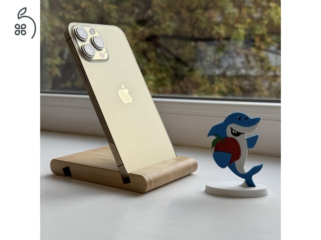 HIBÁTLAN iPhone 13 Pro Max 256GB Gold - 1 ÉV GARANCIA - Kártyafüggetlen, MS2273, 92% Akkumulátor