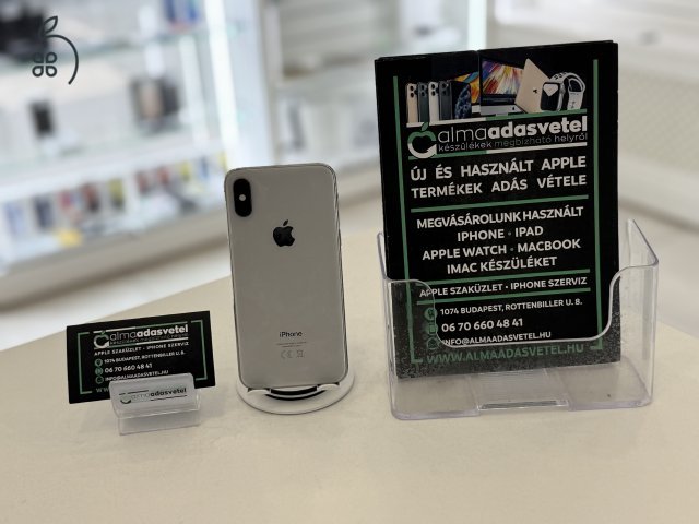 iPhone XS 64GB Független Megkímélt/1 hónap gar./Akku 80%/p20e