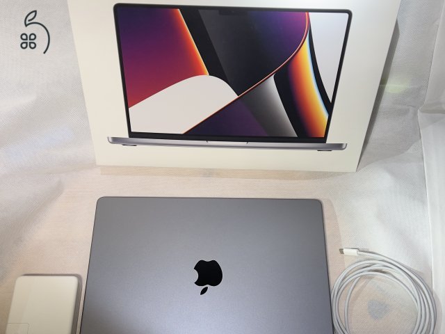 Eladó műtárgyként őrzött 2021 Macbook Pro 14” M1 Pro.