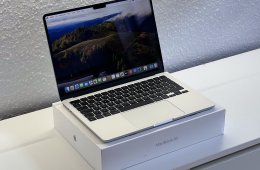 Hibátlan MacBook Air 2024 13 M3 256GB 2 ÉV Garanciával Számlával Aksi 100%