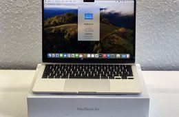 Hibátlan MacBook Air 2024 13 M3 256GB 2 ÉV Garanciával Számlával Aksi 100%
