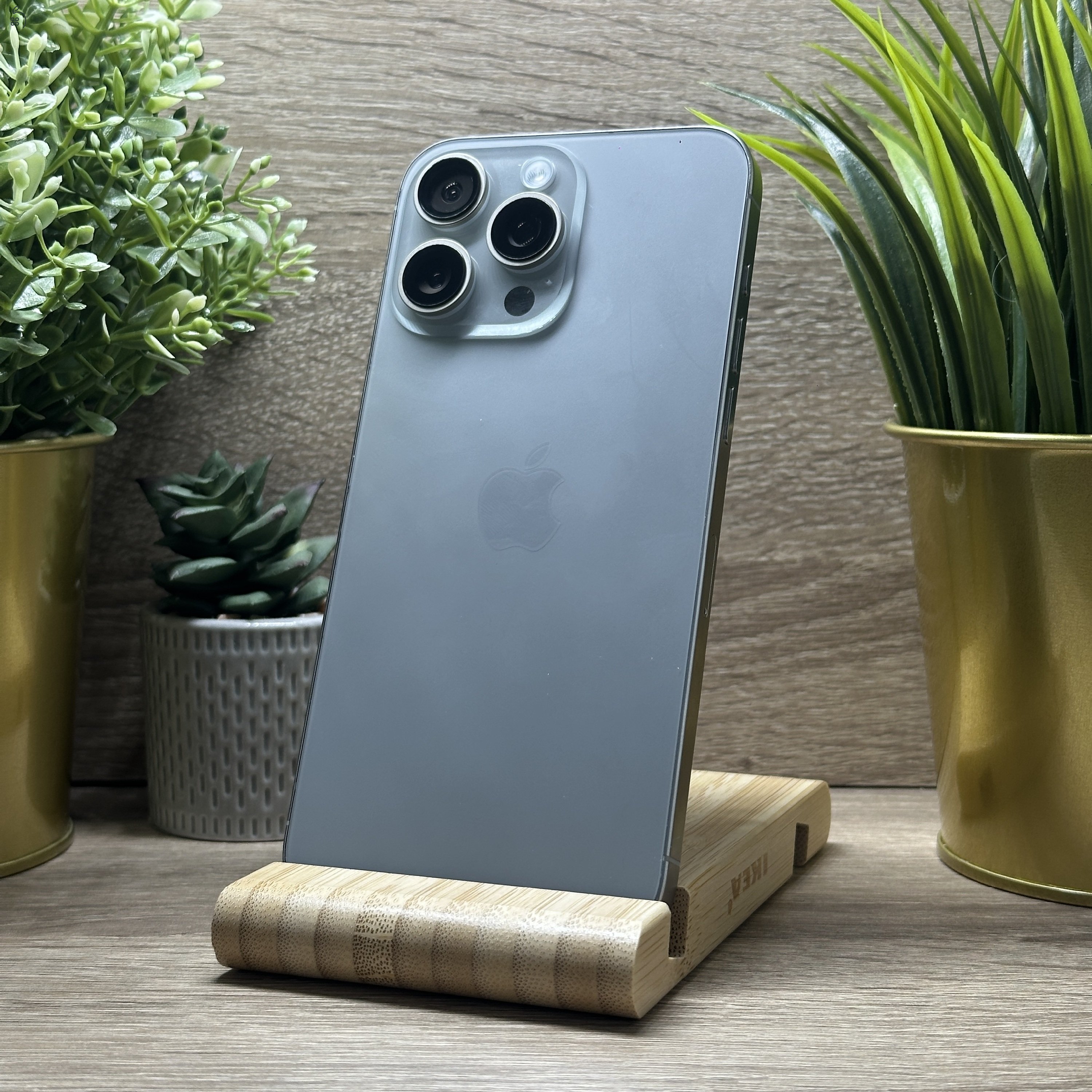  iPhone 15 Pro Max 256GB Szürke, Független - Garancia, Számla 