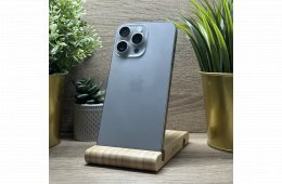  iPhone 15 Pro Max 256GB Szürke, Független - Garancia, Számla 