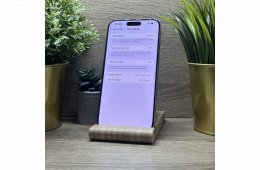  iPhone 15 Pro Max 256GB Szürke, Független - Garancia, Számla 
