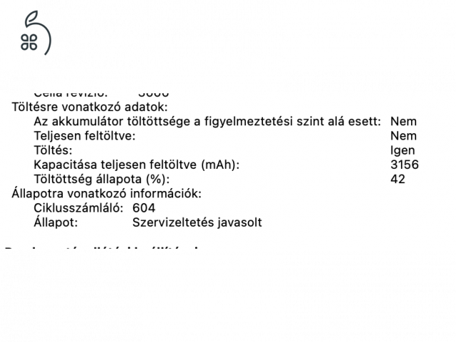Külsőleg hibátlan Macbook Pro