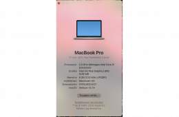 Külsőleg hibátlan Macbook Pro