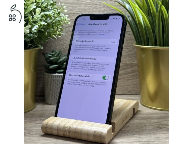 Apple iPhone 13 128GB Fekete, Független - Garancia, Számla
