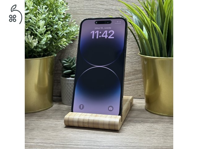 iPhone 14 Pro Max 128GB Fekete, Független - Garancia, Számla