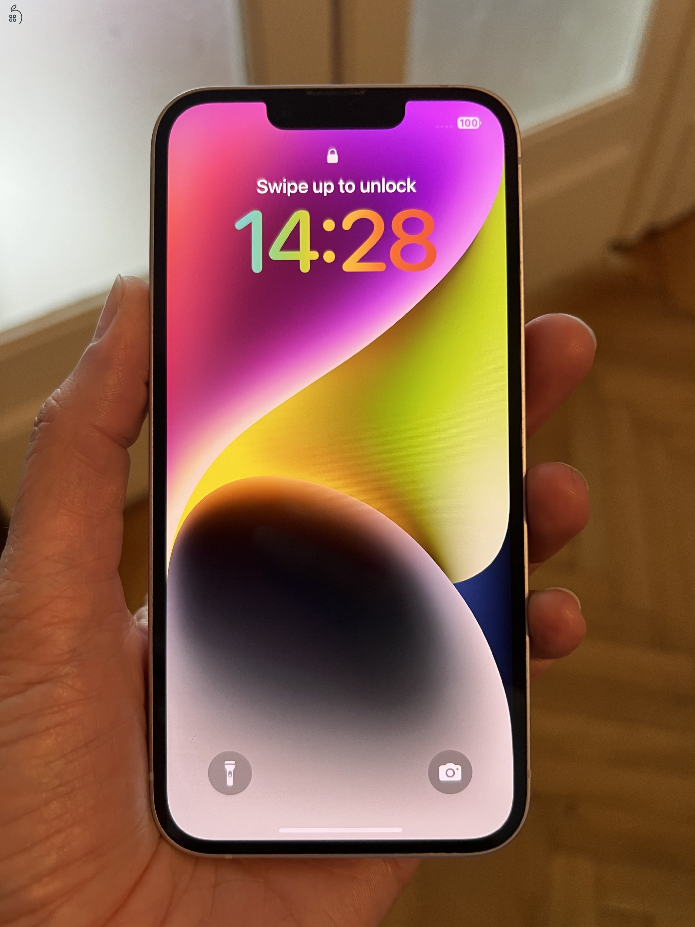 iPhone 14 - lila - 128 gb -  90% akkumulátor 