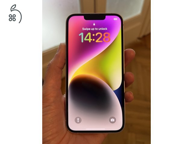 iPhone 14 - lila - 128 gb -  90% akkumulátor 