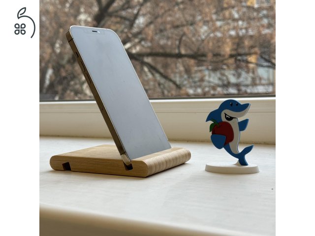 GYÖNYÖRŰ iPhone 12 Pro Max 128GB Gold - 1 ÉV GARANCIA - Kártyafüggetlen, MS2907