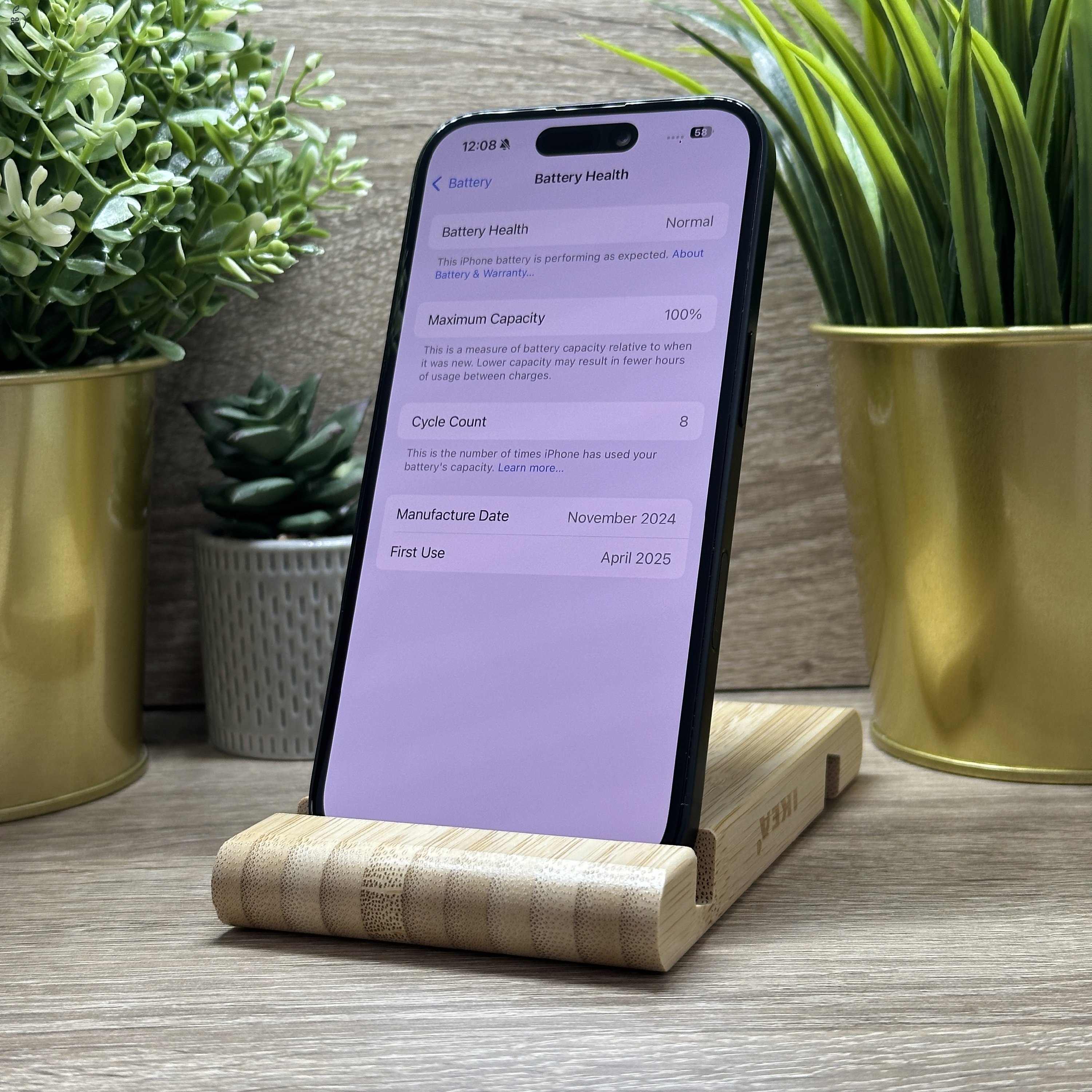iPhone 16 128GB Fekete, Független - Garancia, Számla