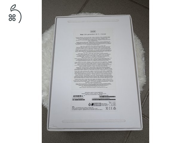 iPad 10th generation WI-FI + Cellular, 64 GB, Silver