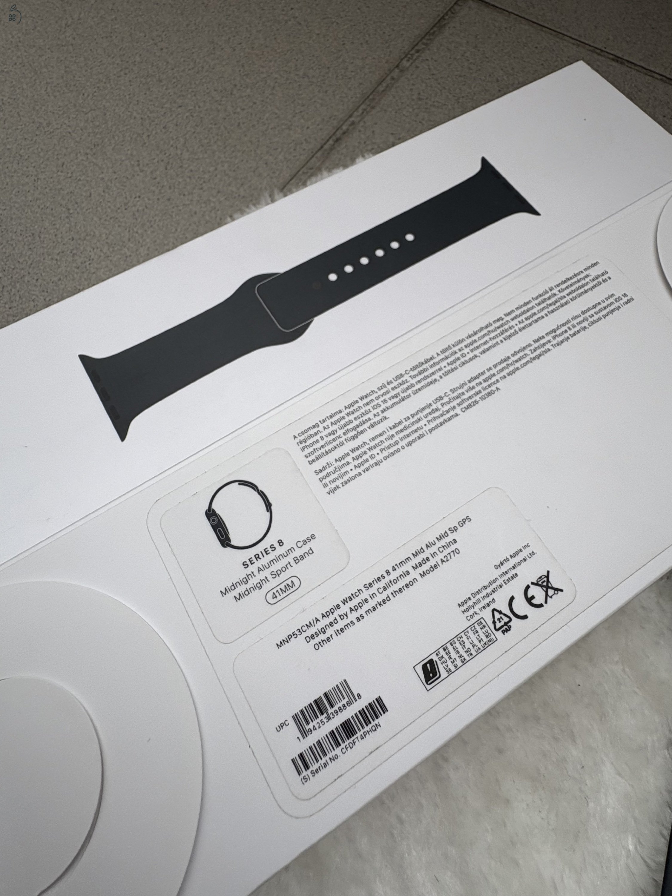 Apple Watch Series 8, 41 mm, Midnight
