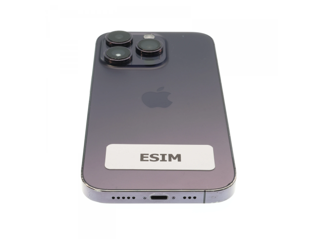 !! 1 ÉV GARANCIA !! Apple iPhone 14 Pro 128 GB Deep Purple 100%