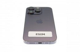 !! 1 ÉV GARANCIA !! Apple iPhone 14 Pro 128 GB Deep Purple 100%