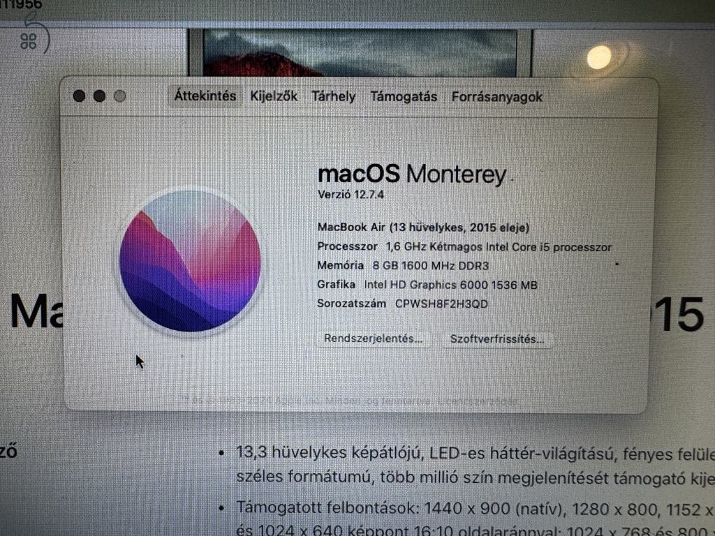 Macbook Air A1466